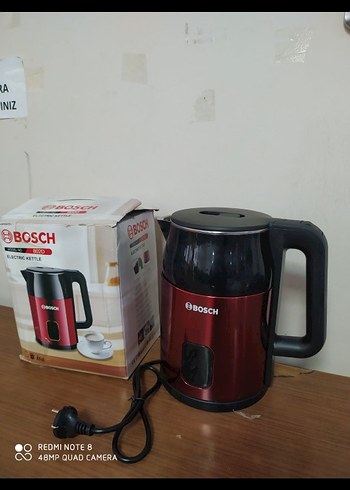 Bosch Renkli Bordo Elektrikli Su Isıtıcı - Görsel 3