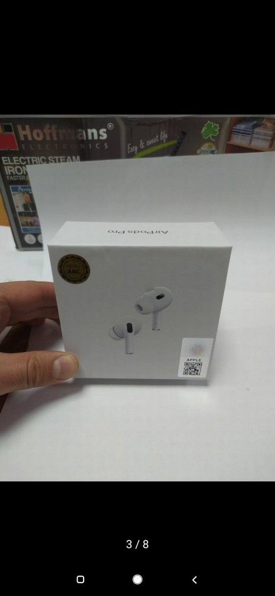 Beyaz Kablosuz AirPods Kulaklık - Görsel 5
