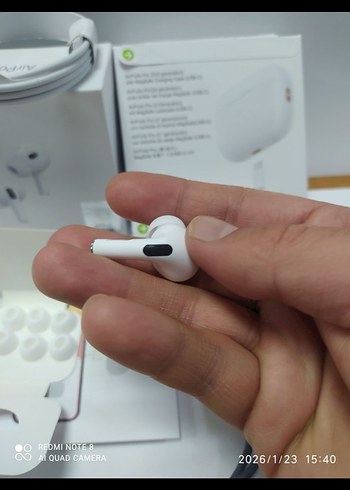 Beyaz Kablosuz Kulaklık Seti AİRPODS PRO YENİ NESİL - Görsel 8