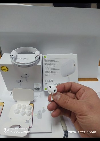 Beyaz Kablosuz Kulaklık Seti AİRPODS PRO YENİ NESİL - Görsel 3