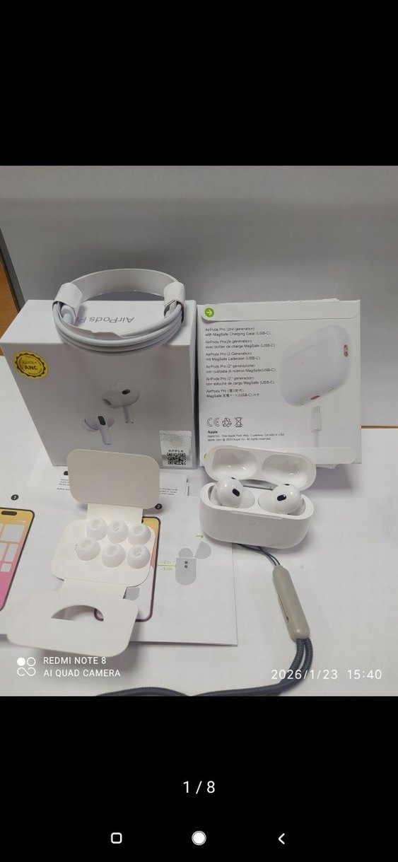 Beyaz Kablosuz Kulaklık Seti AİRPODS PRO YENİ NESİL - Görsel 2