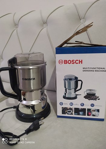 1 LİTRE Bosch Çok Fonksiyonlu Öğütücü Kahve Makinesi
