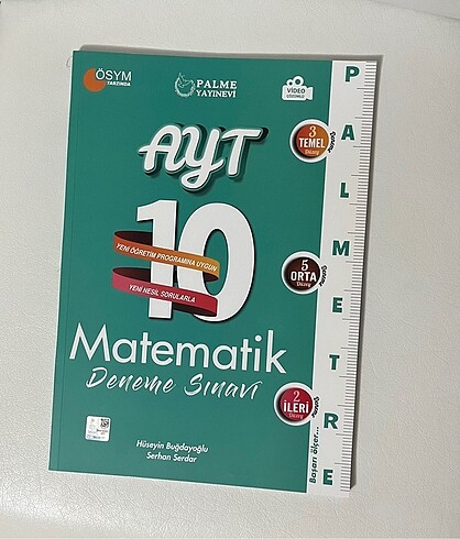 palme yayinlari ayt matematik deneme