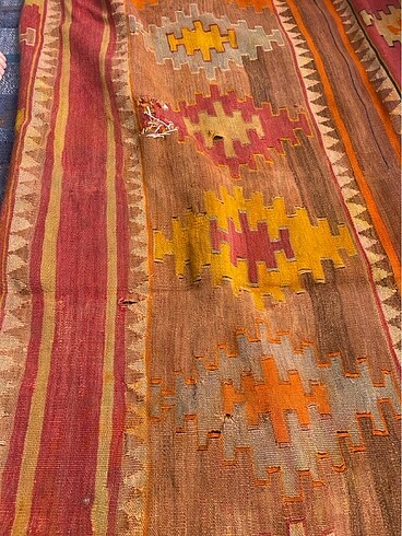  El dokuması kilim