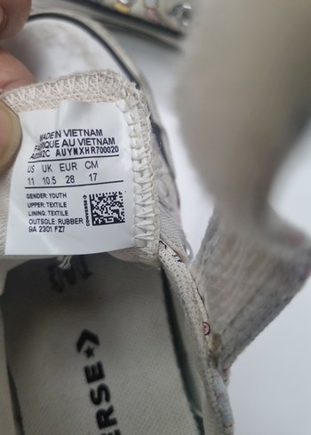 kız çocuk converse - Görsel 3
