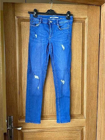 38 Beden mavi Renk Zara Skinny Jean