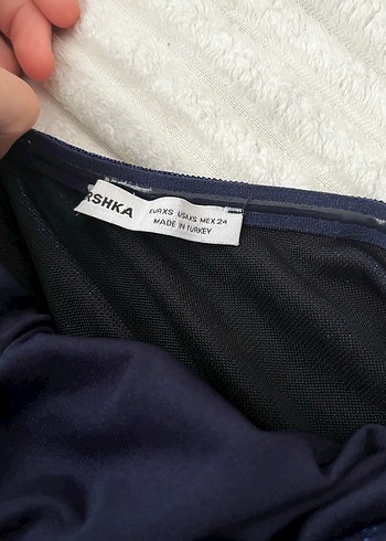 bershka simli crop - Görsel 2