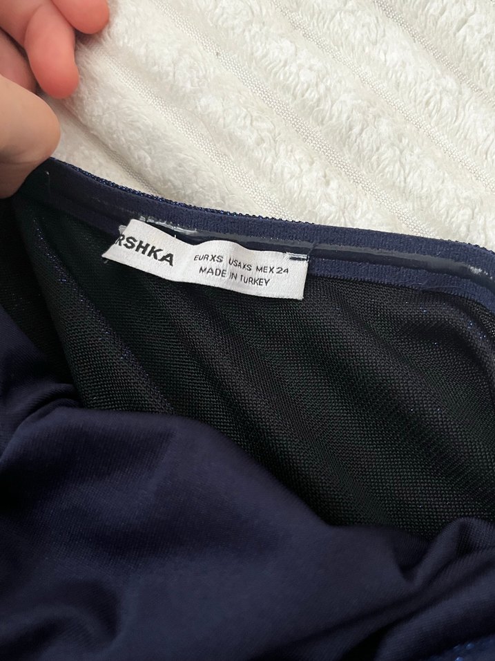 bershka simli crop - Görsel 2