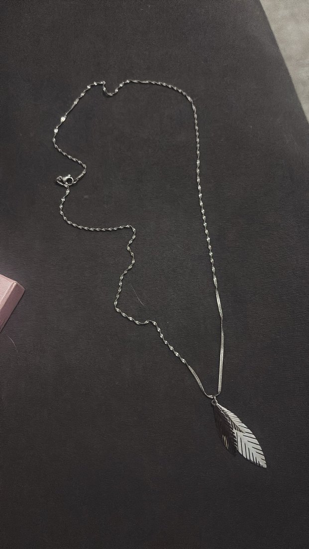 Uzun Zincirli Kadın Kolye - Görsel 3