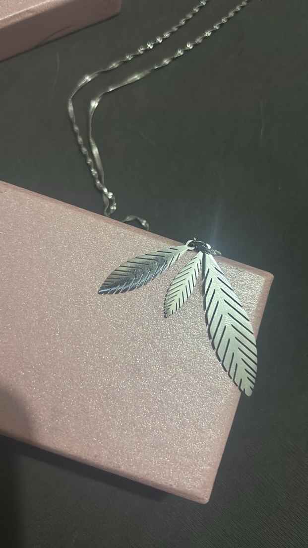 Uzun Zincirli Kadın Kolye - Görsel 2