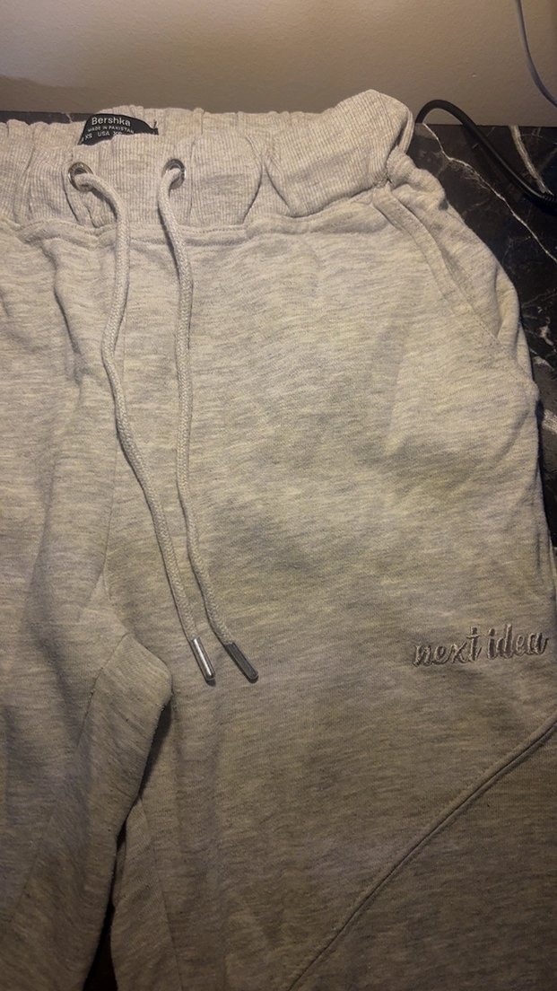 Bershka Gri Kadın Eşofman Altı - Görsel 3