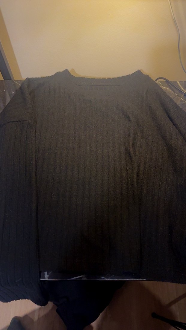 Siyah Kadın Triko Kazak - Görsel 2