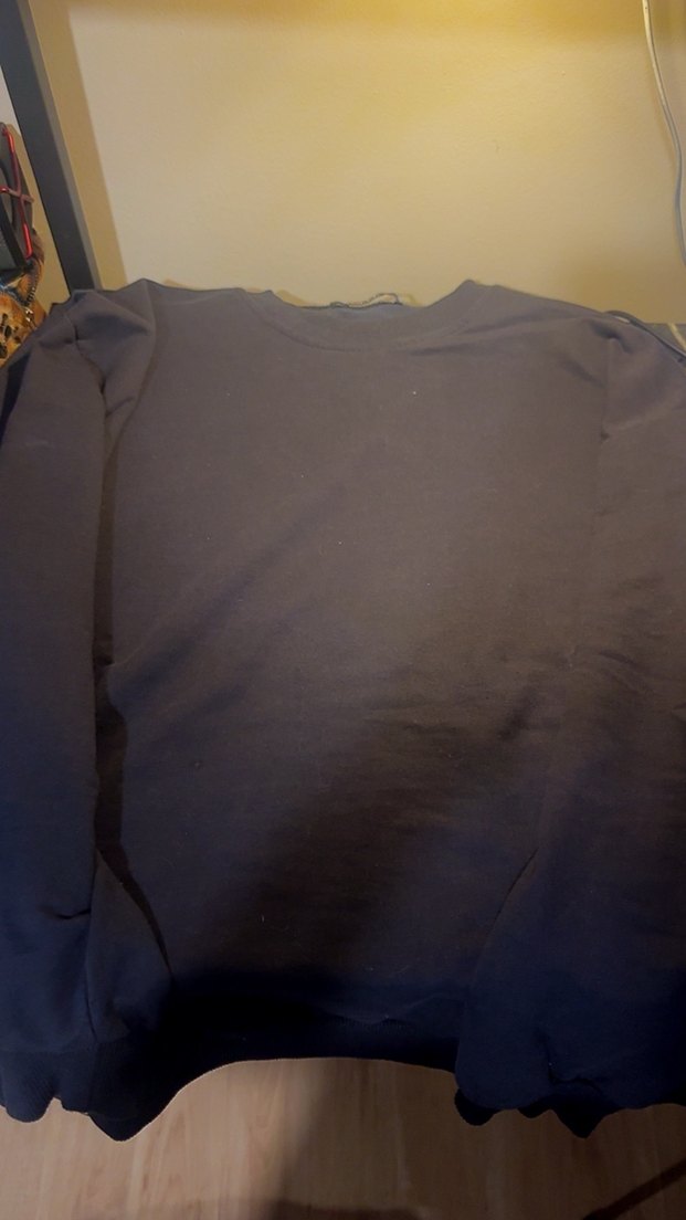 Siyah Sweatshirt - Görsel 3