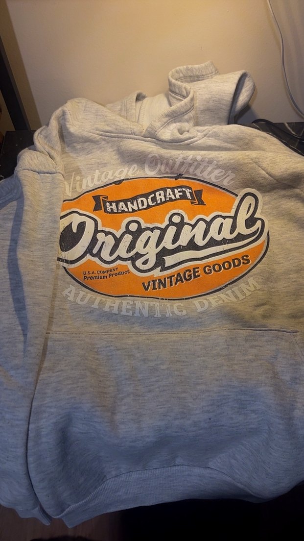 Baskılı Gri Sweatshirt - Görsel 2