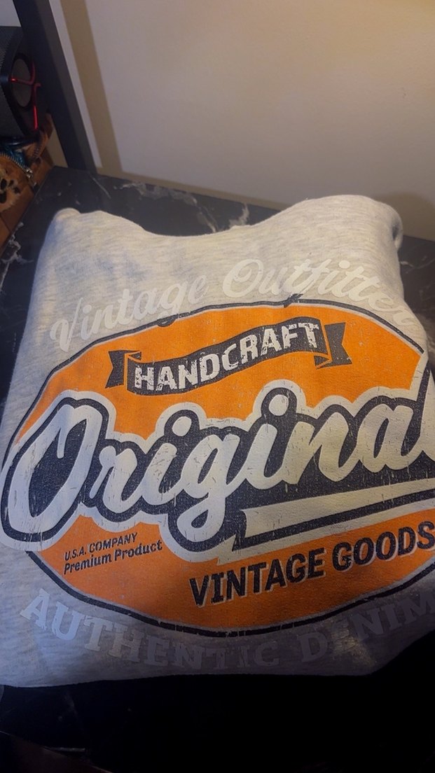 Baskılı Gri Sweatshirt - Görsel 4