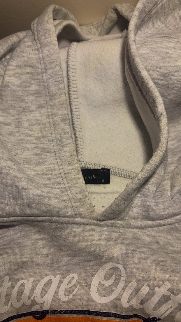 Baskılı Gri Sweatshirt - Görsel 3