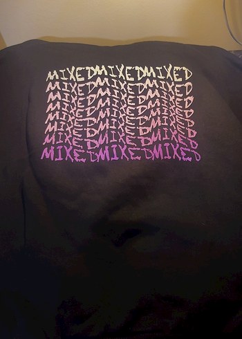 Kadın Siyah Kapüşonlu Sweatshirt - Görsel 2