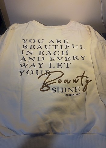 Kadın Sırt Baskılı Sweatshirt - Görsel 4