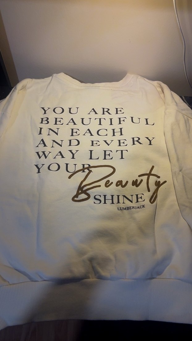 Kadın Sırt Baskılı Sweatshirt - Görsel 4