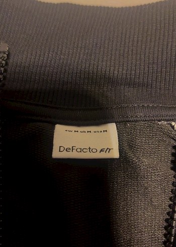 Fermuarlı Siyah Polar - Görsel 4