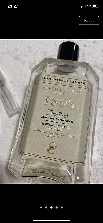  Beden 5 ML Atelier Rebul 1895 EDC