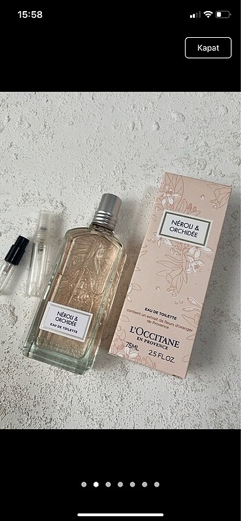 L'Occitane 5 ML Loccitane Neroli&Orchidee EDT