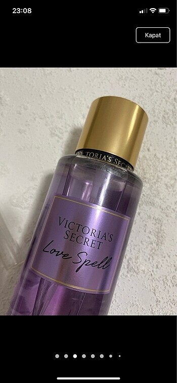 Beden 10 ML Victoria s Secret Love Spell Fragrance Mist