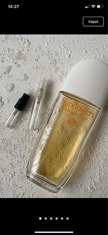 10 ML Elizabeth Arden Sunflowers Sunlight Kiss EDT