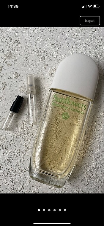 10 ML Elizabeth Arden Sunflowers Morning Gardens EDT