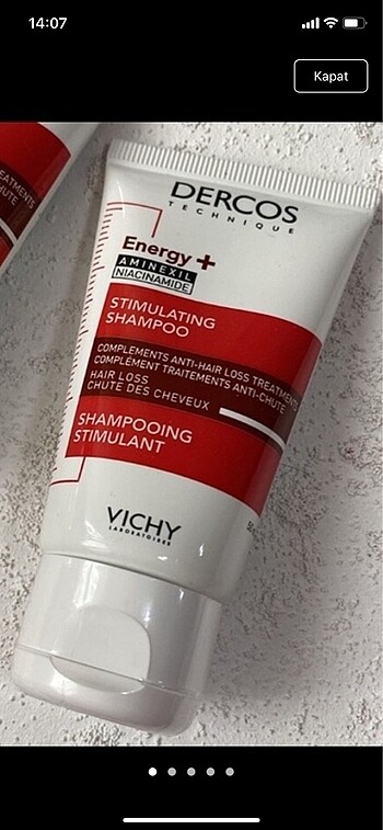Vichy Decros Energisant Şampuan 50 ML