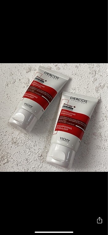  Beden Vichy Decros Energisant Şampuan 50 ML