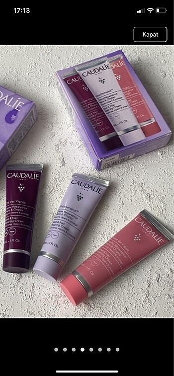 Caudalie El ve Tırnak Kremi (PEMBE)
