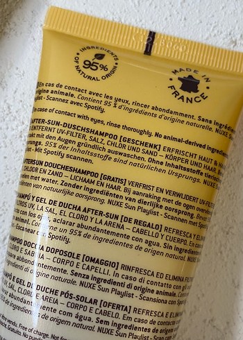Nuxe After-Sun Hair&Body Shampoo - Görsel 5