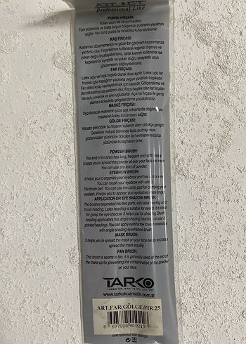 Art Net Karıştırma/Gölgelendirme Fırçası 25 Numara - Görsel 3