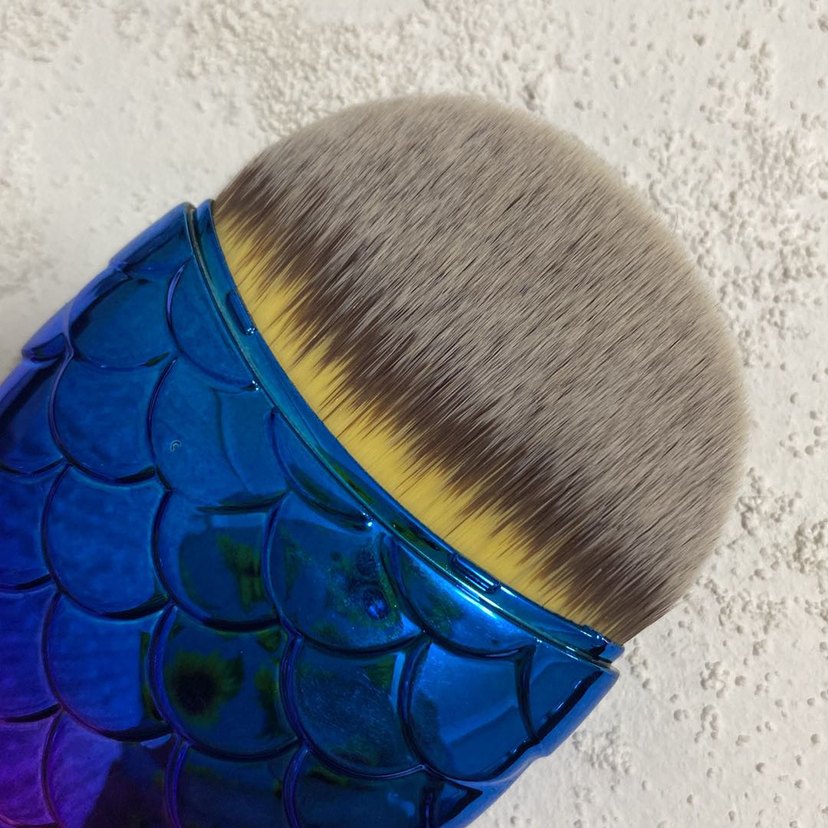 Denizkızı Makyaj Fırçası (Mor-Mavi) - Görsel 2