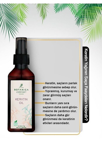 Botanica Comfort Argan Yağı Saç Bakım Yağı 100 ML - Görsel 2