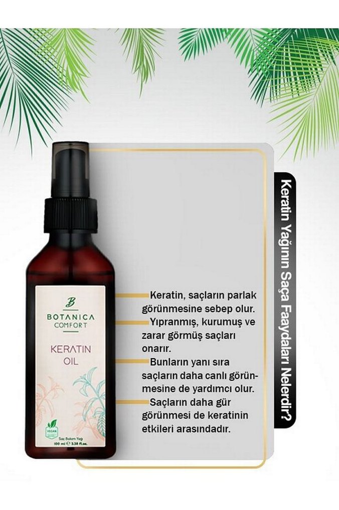 Botanica Comfort Argan Yağı Saç Bakım Yağı 100 ML - Görsel 2
