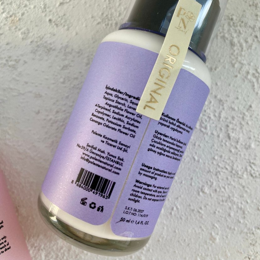 Polente Natural Lavanta&Ylang Ylang Krem Deodorant 50 ML 1 ADET - Görsel 3