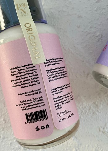 Polente Natural Lotus&Mint Krem Deodorant 50 ML 1 ADET - Görsel 3