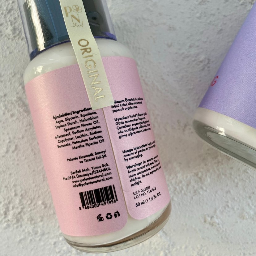 Polente Natural Lotus&Mint Krem Deodorant 50 ML 1 ADET - Görsel 3