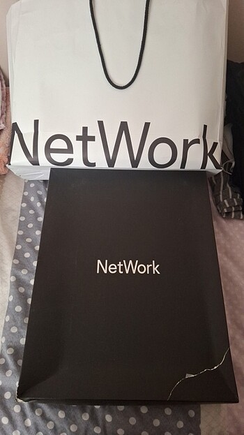 Network krem elbise 34 beden
