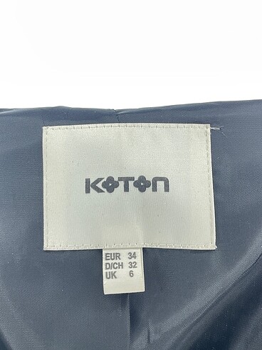 34 Beden siyah Renk Koton Blazer %70 İndirimli.