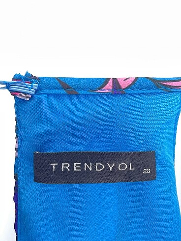 38 Beden mavi Renk Trendyol & Milla Kısa Elbise %70 İndirimli.