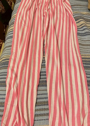 Diğer Çizgili askılı pijama takımı