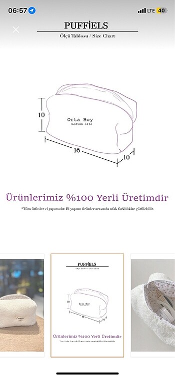 Diğer Peluş Makyaj çantası