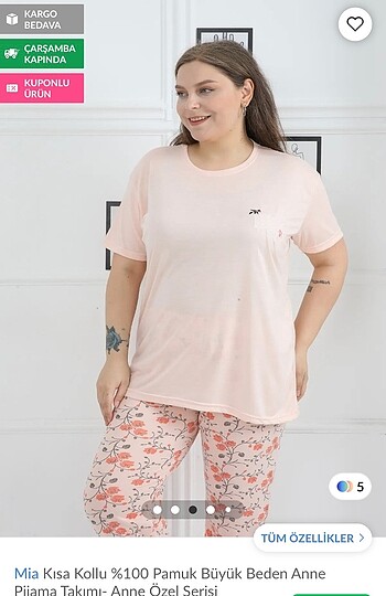 xxl Beden Anne beden pijama takımı