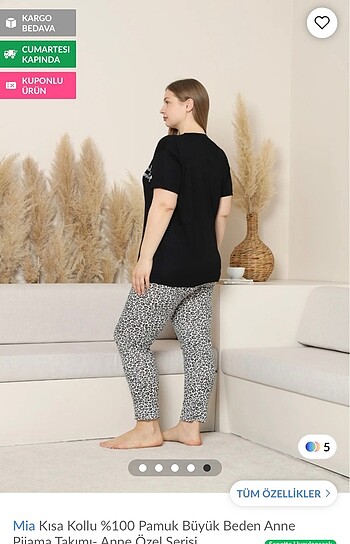xxl Beden Anne serisi pijama takımı