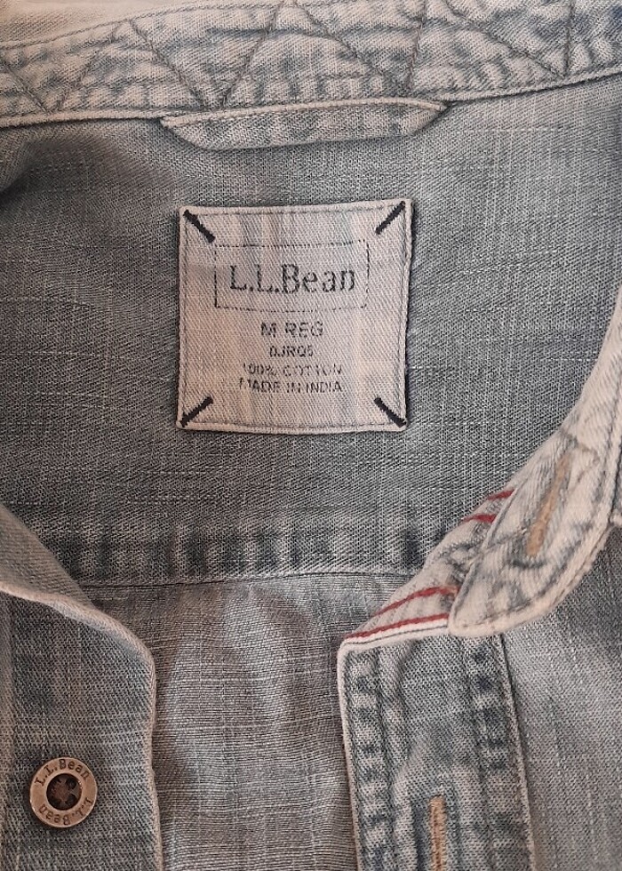 L.L Bean mavi gömlek - Görsel 2