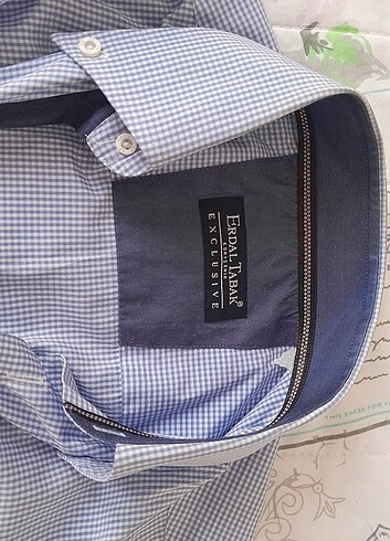 Mavi kareli gömlek - Görsel 3