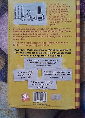 Beden Renk Saftirik Greg'in Günlüğü